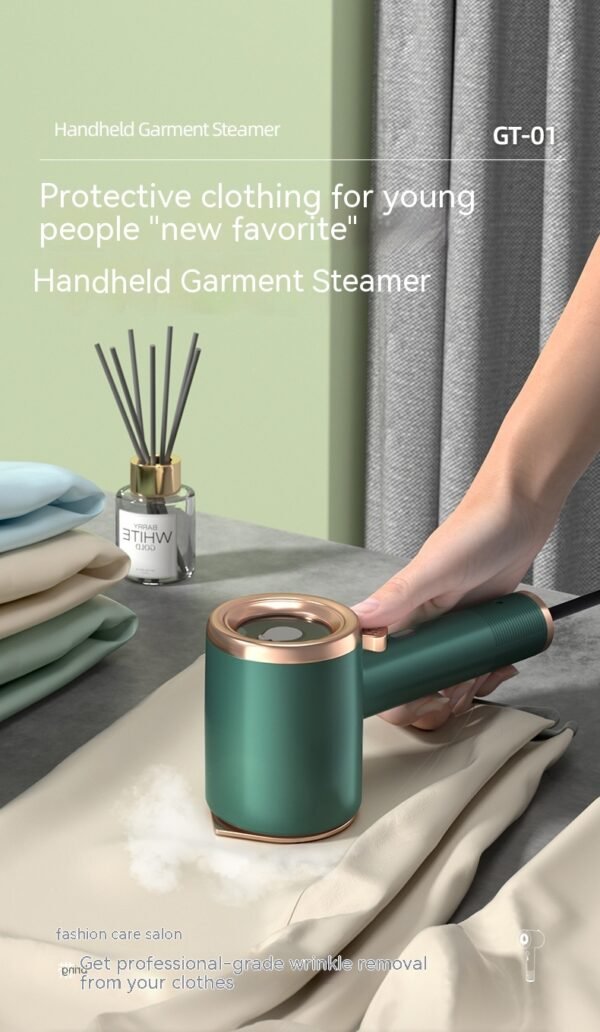 Mini Portable Handheld Garment Steamer Fabric Steam Iron For Clothes Travel Home Appliances Vertical US Plug Ironing Machine - Imagem 7