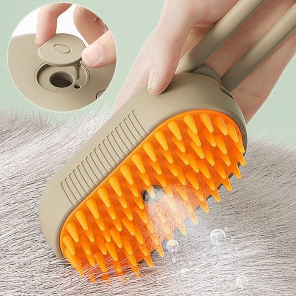 3-in-1 Electric Pet Steam Brush – Groom Like a Pro at Home - Imagem 5