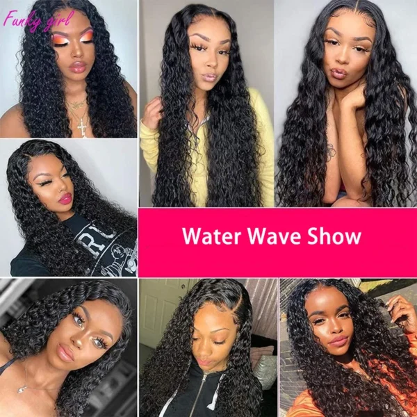 Water Wave 100% Brazilian Curly Hair - Imagem 4