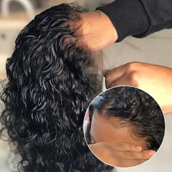200% Short Curly Bob Wigs Lace Front Human Hair Wigs 13x4 4x4 Deep Wave Lace Frontal Wigs 100% Human Hair Brazilian Hair 14 Inch - Imagem 11