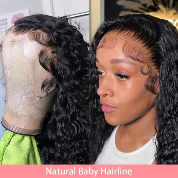200% Short Curly Bob Wigs Lace Front Human Hair Wigs 13x4 4x4 Deep Wave Lace Frontal Wigs 100% Human Hair Brazilian Hair 14 Inch - Imagem 10