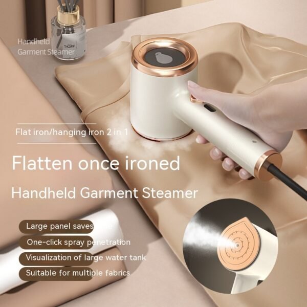 Mini Portable Handheld Garment Steamer Fabric Steam Iron For Clothes Travel Home Appliances Vertical US Plug Ironing Machine - Imagem 4