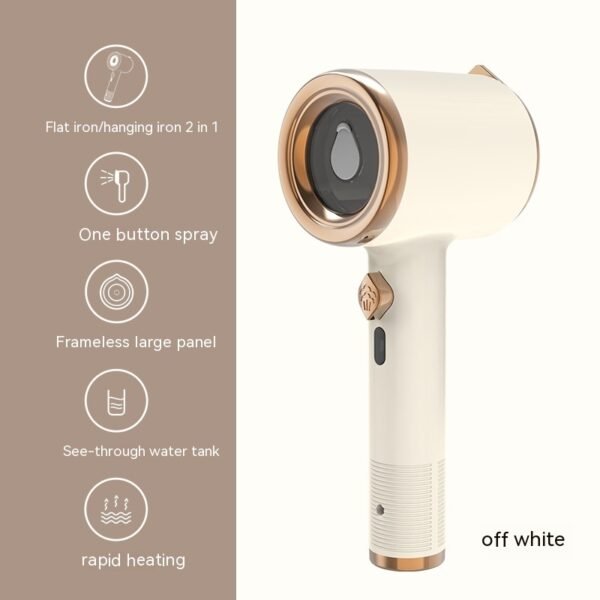 Mini Portable Handheld Garment Steamer Fabric Steam Iron For Clothes Travel Home Appliances Vertical US Plug Ironing Machine - Imagem 3