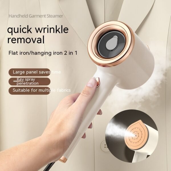 Mini Portable Handheld Garment Steamer Fabric Steam Iron For Clothes Travel Home Appliances Vertical US Plug Ironing Machine - Imagem 5