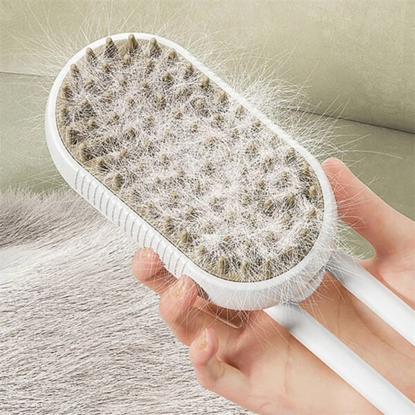 3-in-1 Electric Pet Steam Brush – Groom Like a Pro at Home - Imagem 9