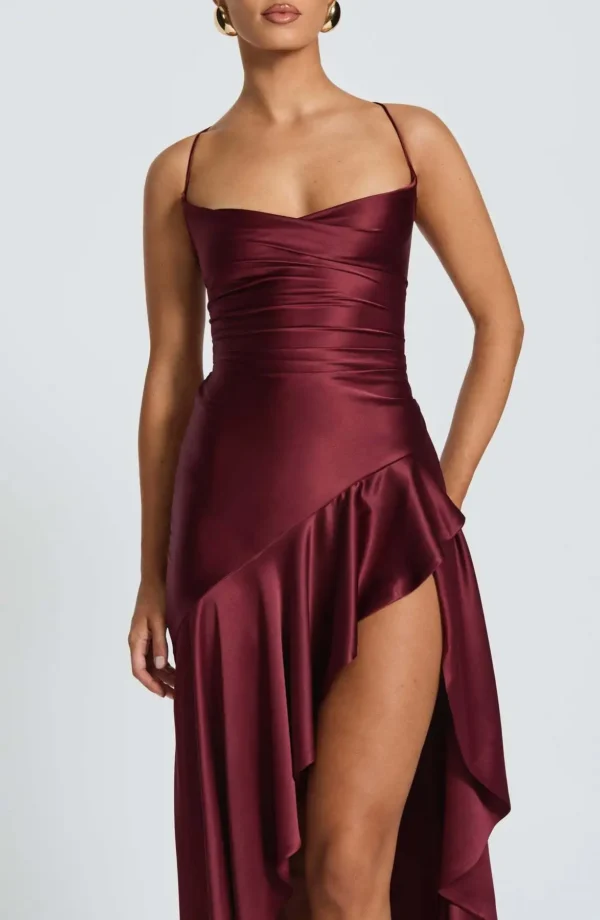 Elegant Slim Bodycon Party Dress Women 2025 Summer Sexy Spaghetti Strap Sleeveless Maxi Long Dress Casual - Imagem 35