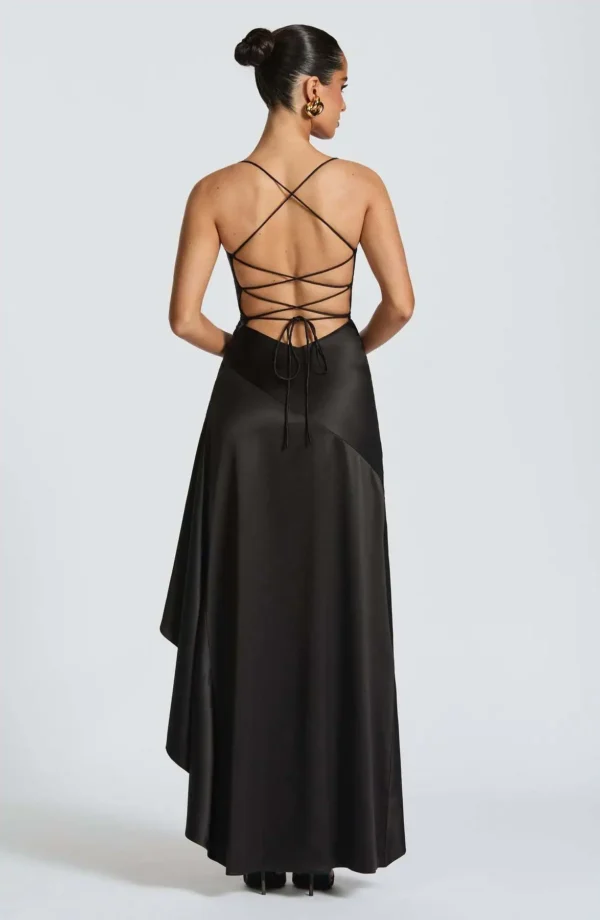 Elegant Slim Bodycon Party Dress Women 2025 Summer Sexy Spaghetti Strap Sleeveless Maxi Long Dress Casual - Imagem 44
