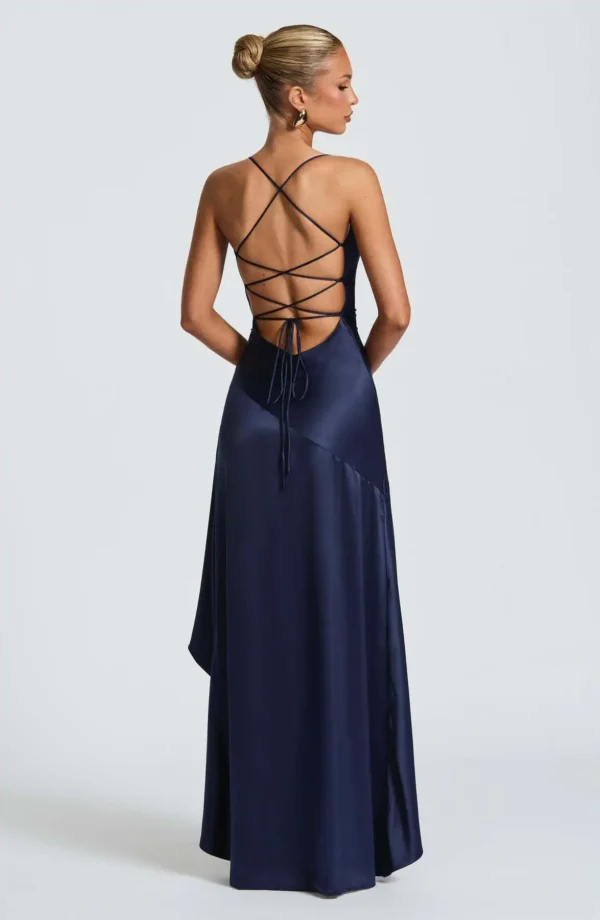 Elegant Slim Bodycon Party Dress Women 2025 Summer Sexy Spaghetti Strap Sleeveless Maxi Long Dress Casual - Imagem 42