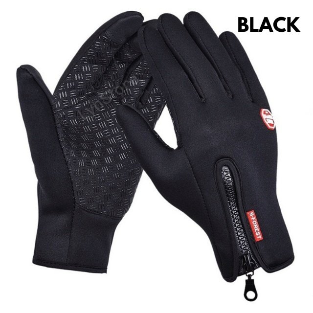 Winter Gloves Touch Screen Riding Motorcycle Sliding Waterproof Sports Gloves With Fleece - Imagem 9