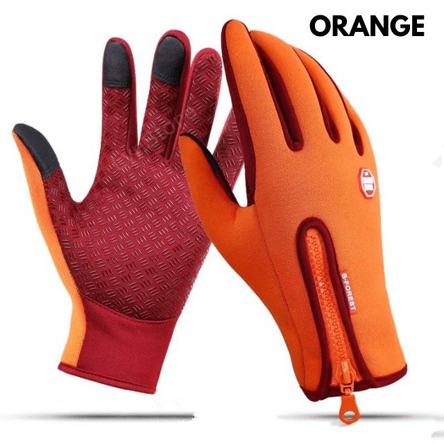 Winter Gloves Touch Screen Riding Motorcycle Sliding Waterproof Sports Gloves With Fleece - Imagem 8